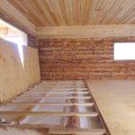 Проект на етаж в дървена къща: какво яде