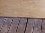 Kako izravnati drveni pod pod laminatom - načine iz prakse majstora