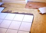 Как плочките се поберат на дървения под в банята - подготовка и монтаж